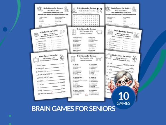 Brain Teasers for adults|Senior Brain Games|Dementia Activities|Trivia Games for Adults|Memory Games|Dementia Awareness|Senior Citizen Games
