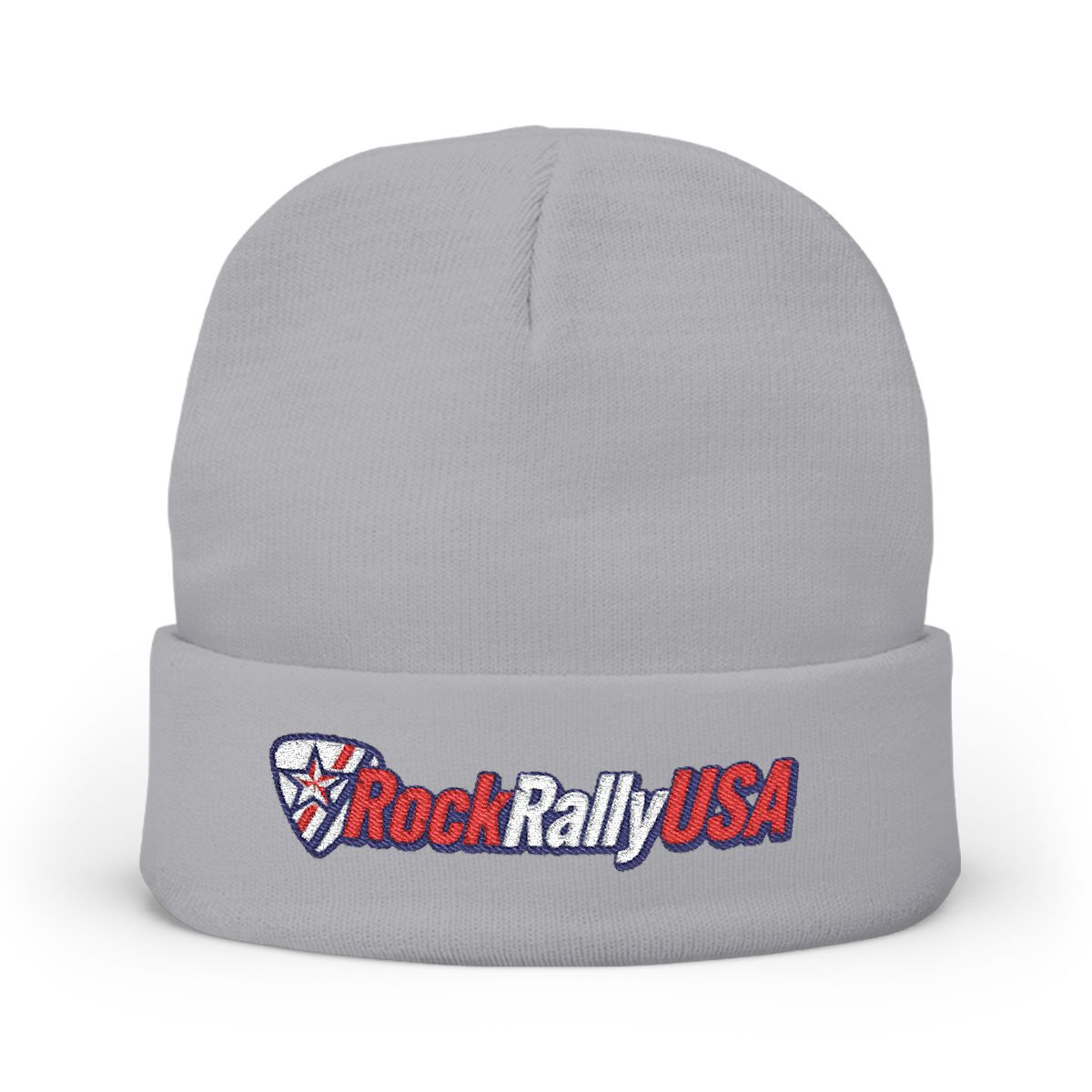Rock Rally USA Embroidered Knit Beanie
