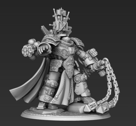 Silver Wardens Dread Walker Demon Slayer Knight Grand Master Update | Ancient Upgraded | DMG Minis