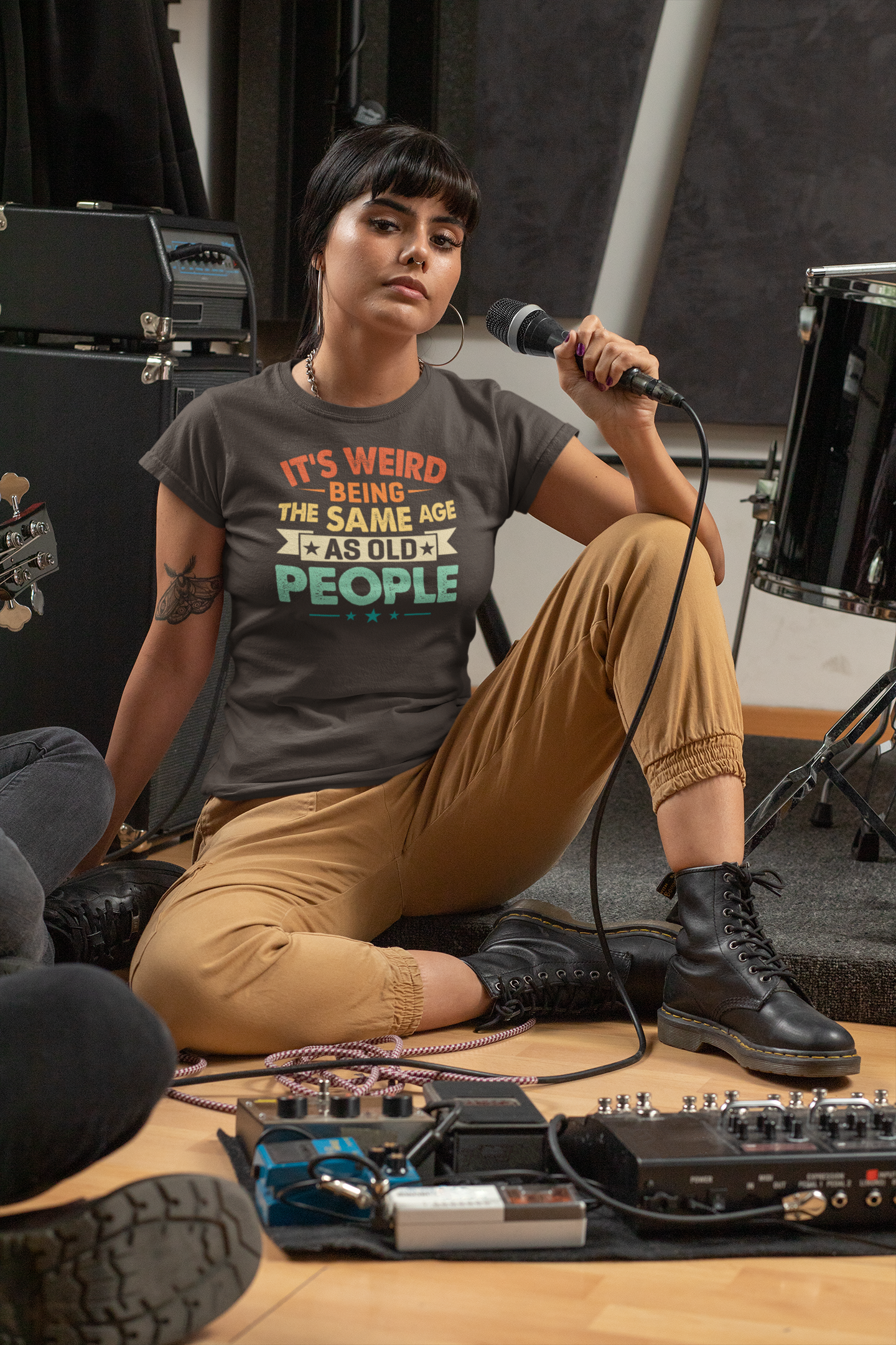 Vibrant Midlife Laugh Tee