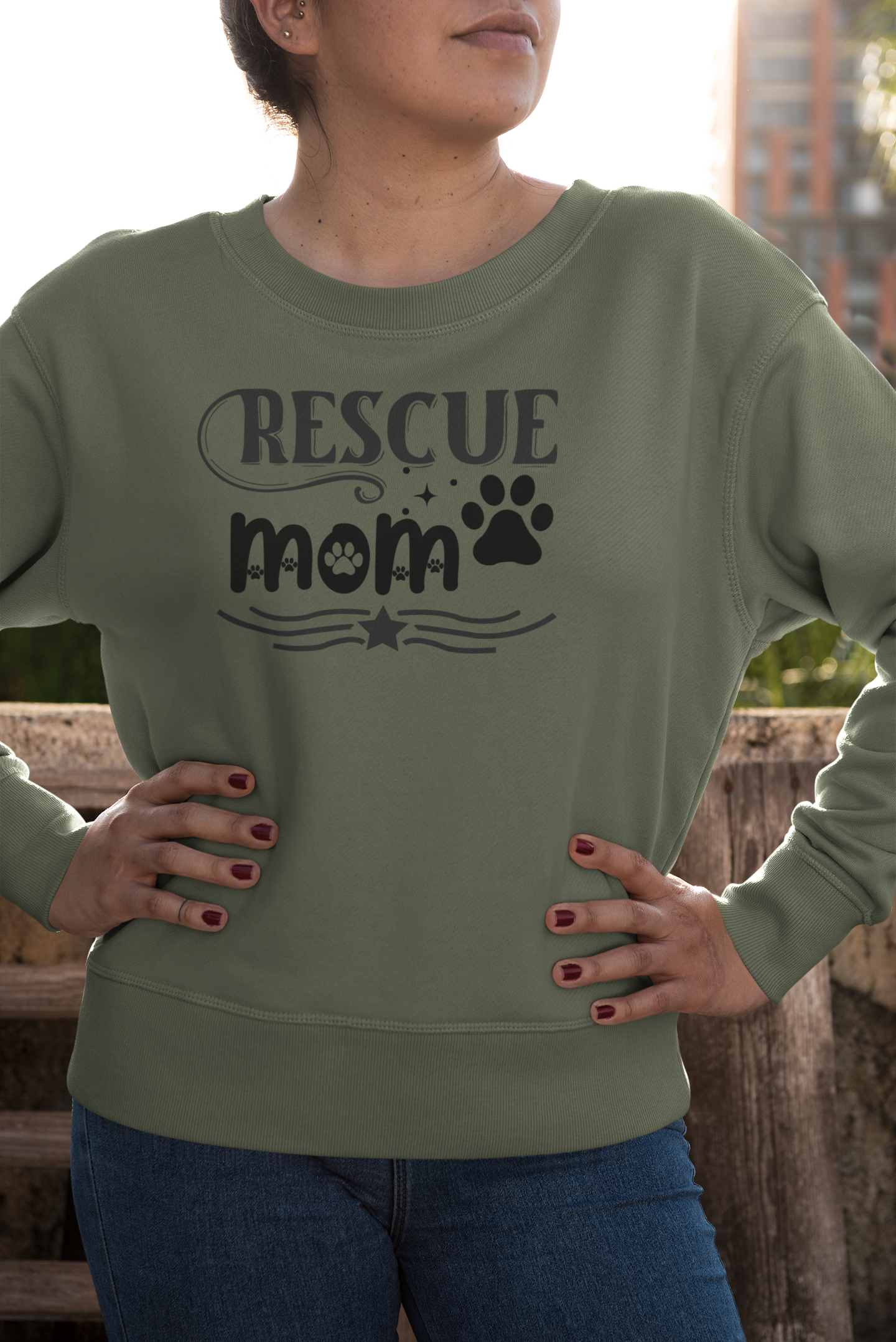 Warm Rescue Love Sweatshirt