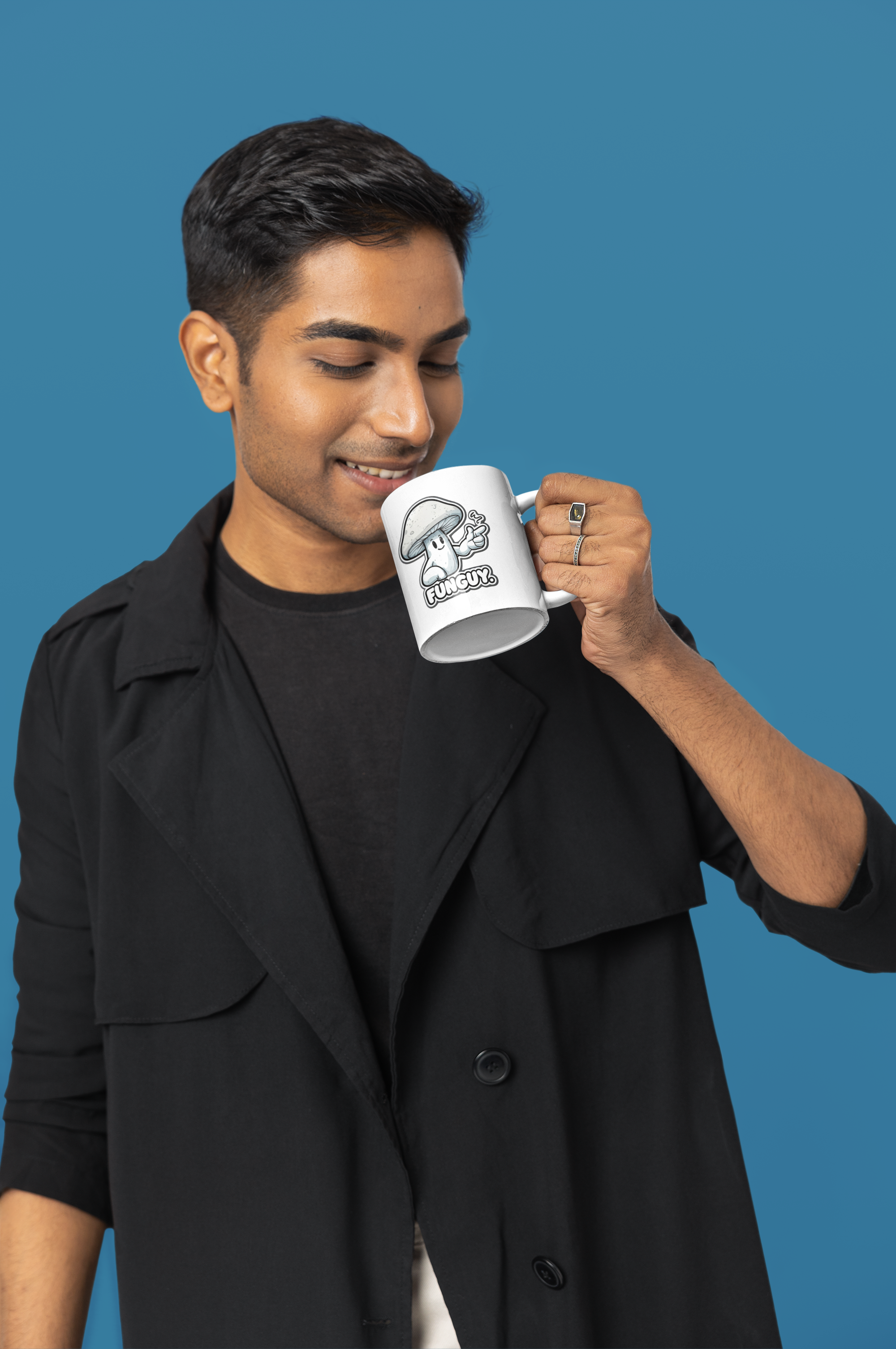 Bold FunGuy Morning Mug