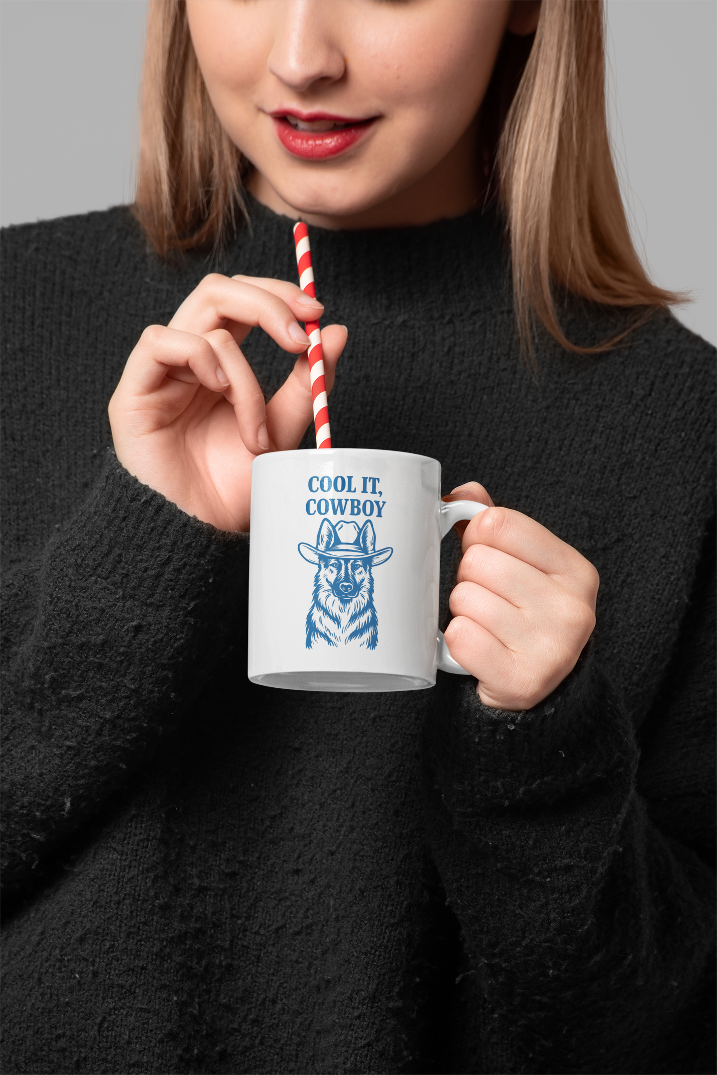 Charming Blue Rodeo Mug