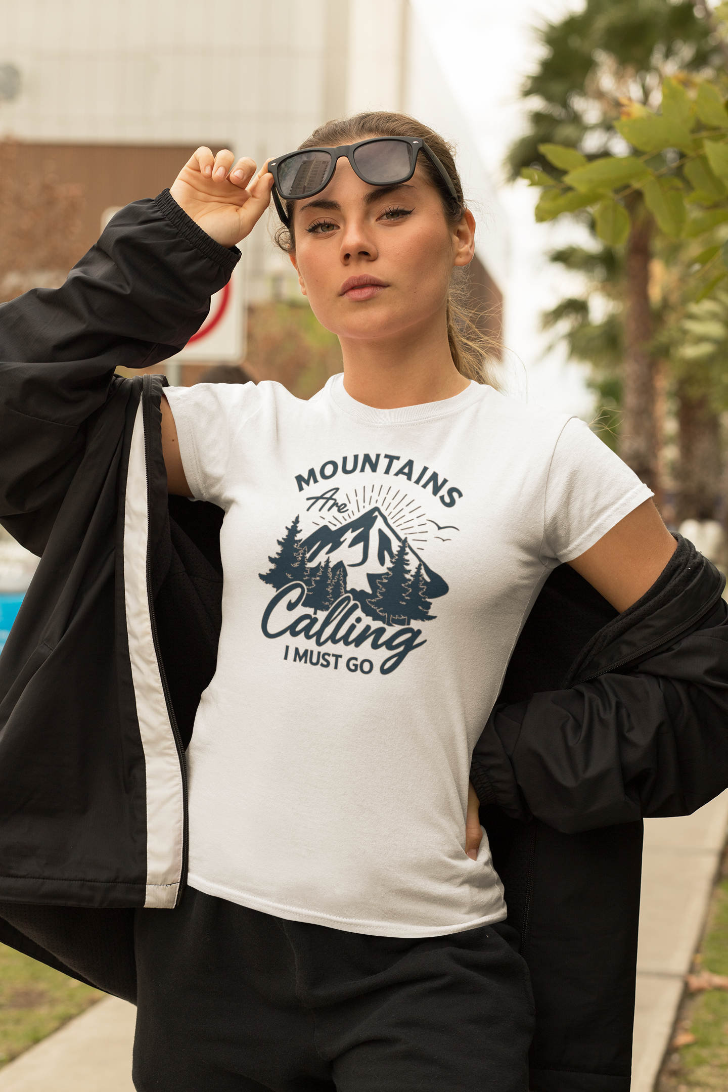 Chase Peaks Calling Tee