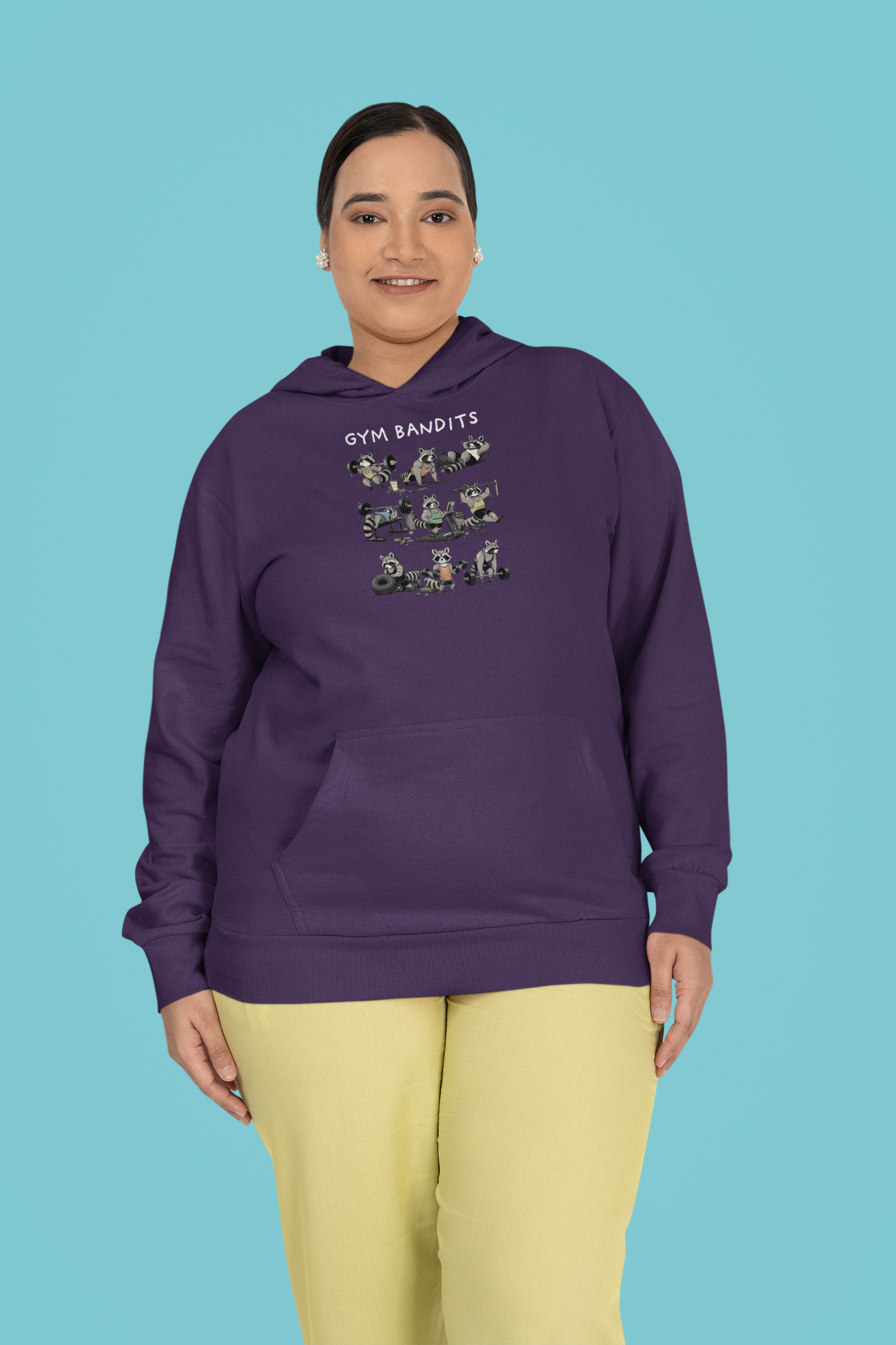 Vibrant Workout Bandits Sweatshirt