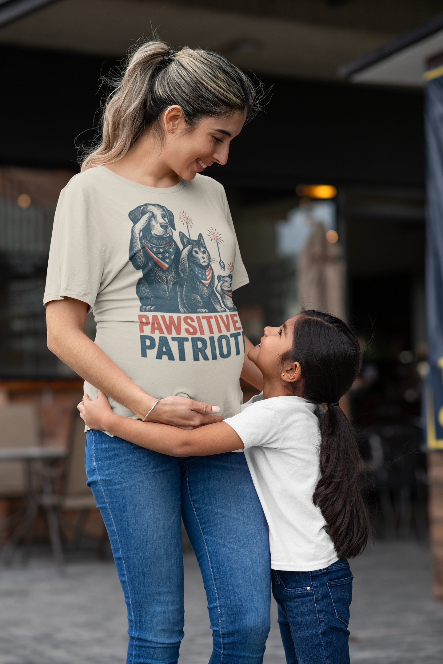 Spark-Spangled Paws Tee