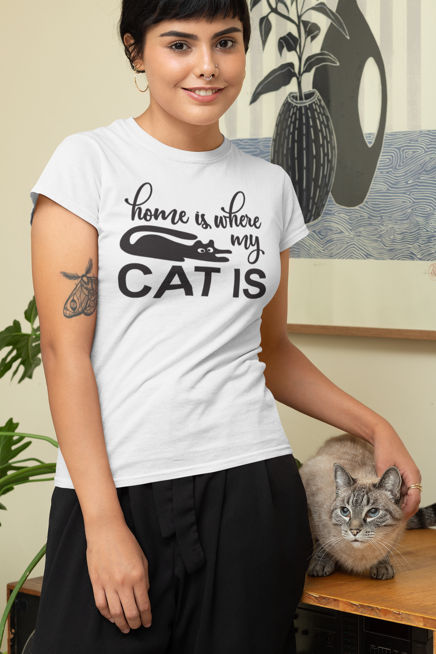 Cherish-Ready Cat Parent Shirt