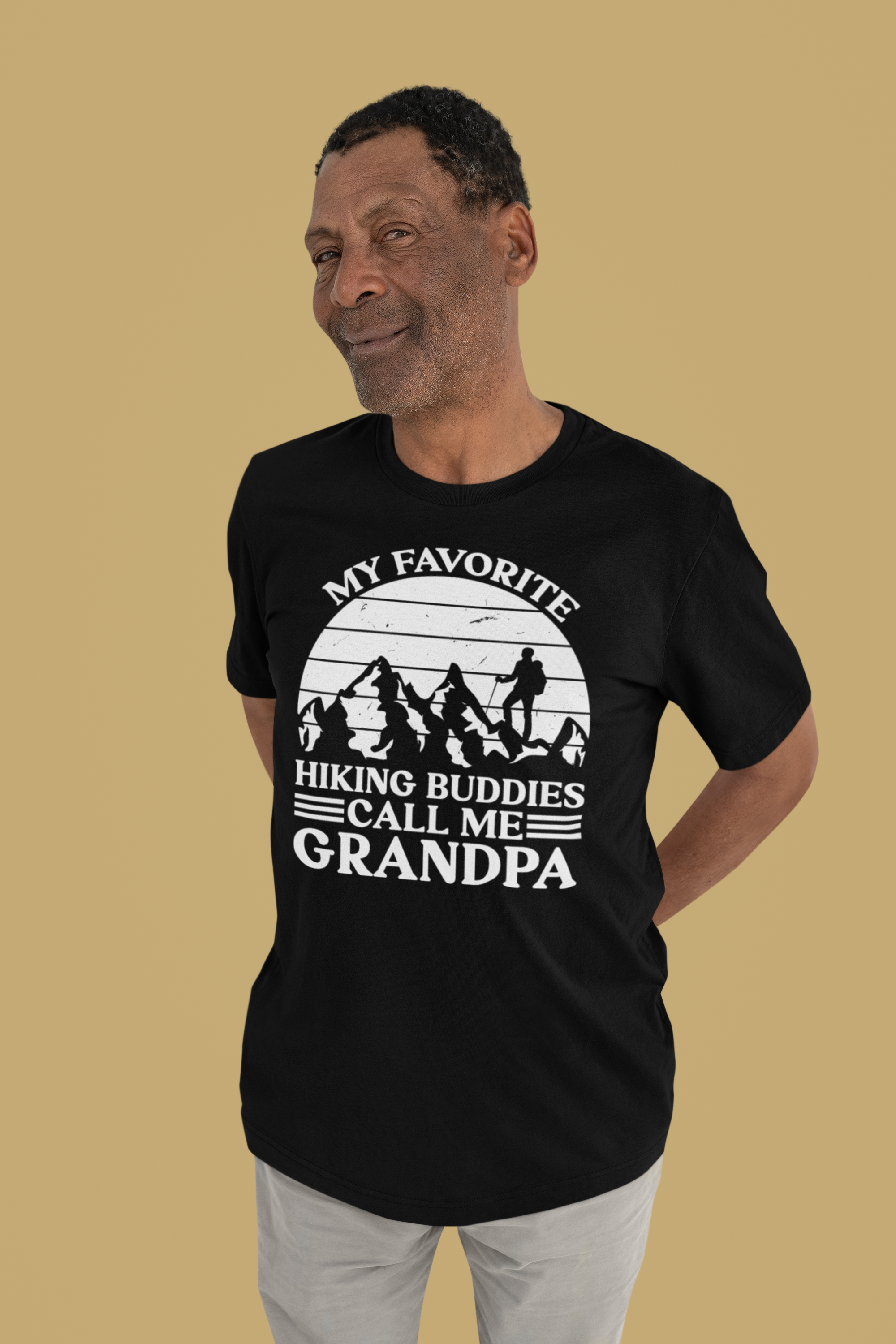 Rugged Mountain Grandpa Tee