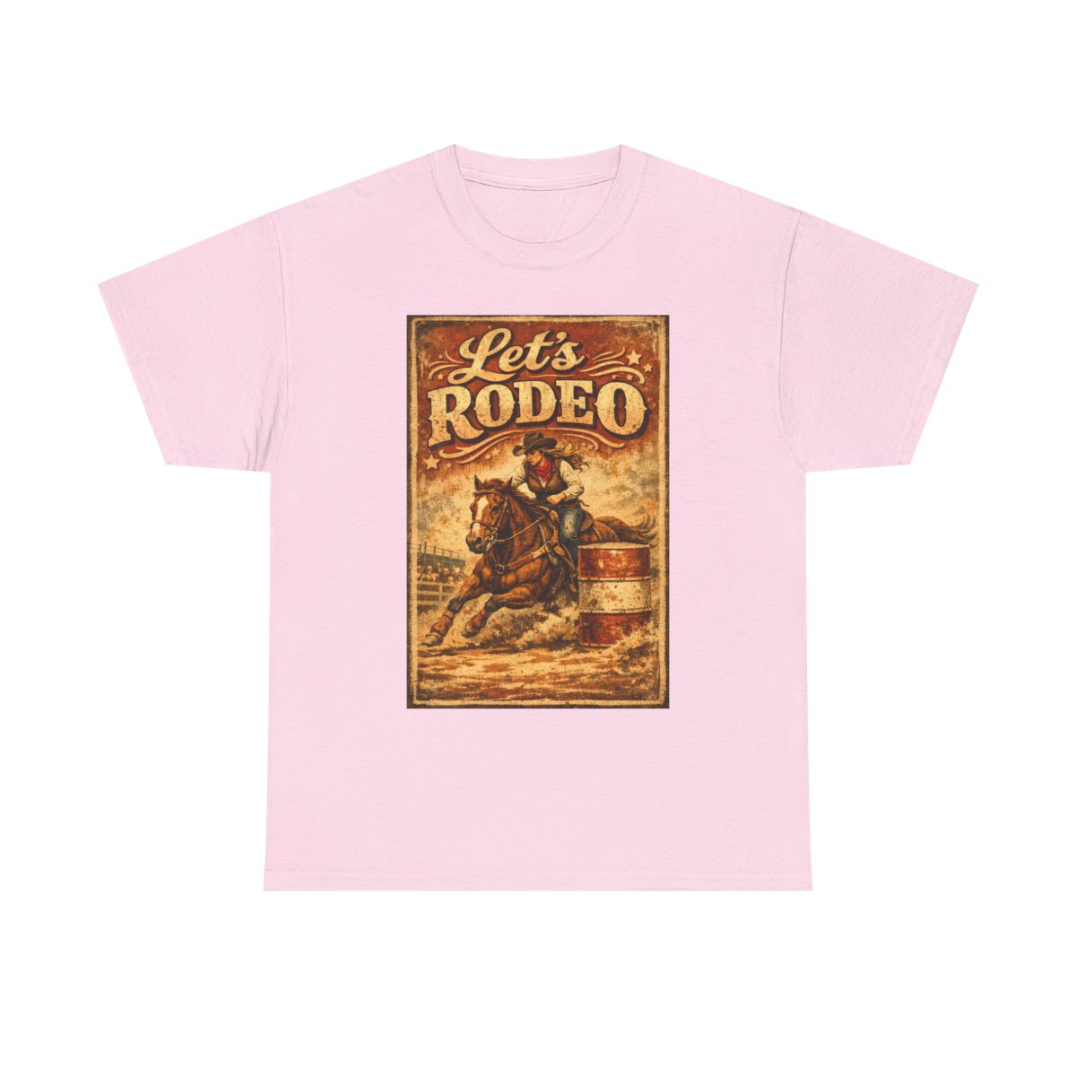 Cowboys-Barbells-&-Whiskey | Let's Rodeo Graphic Tee — Vintage Rodeo ...