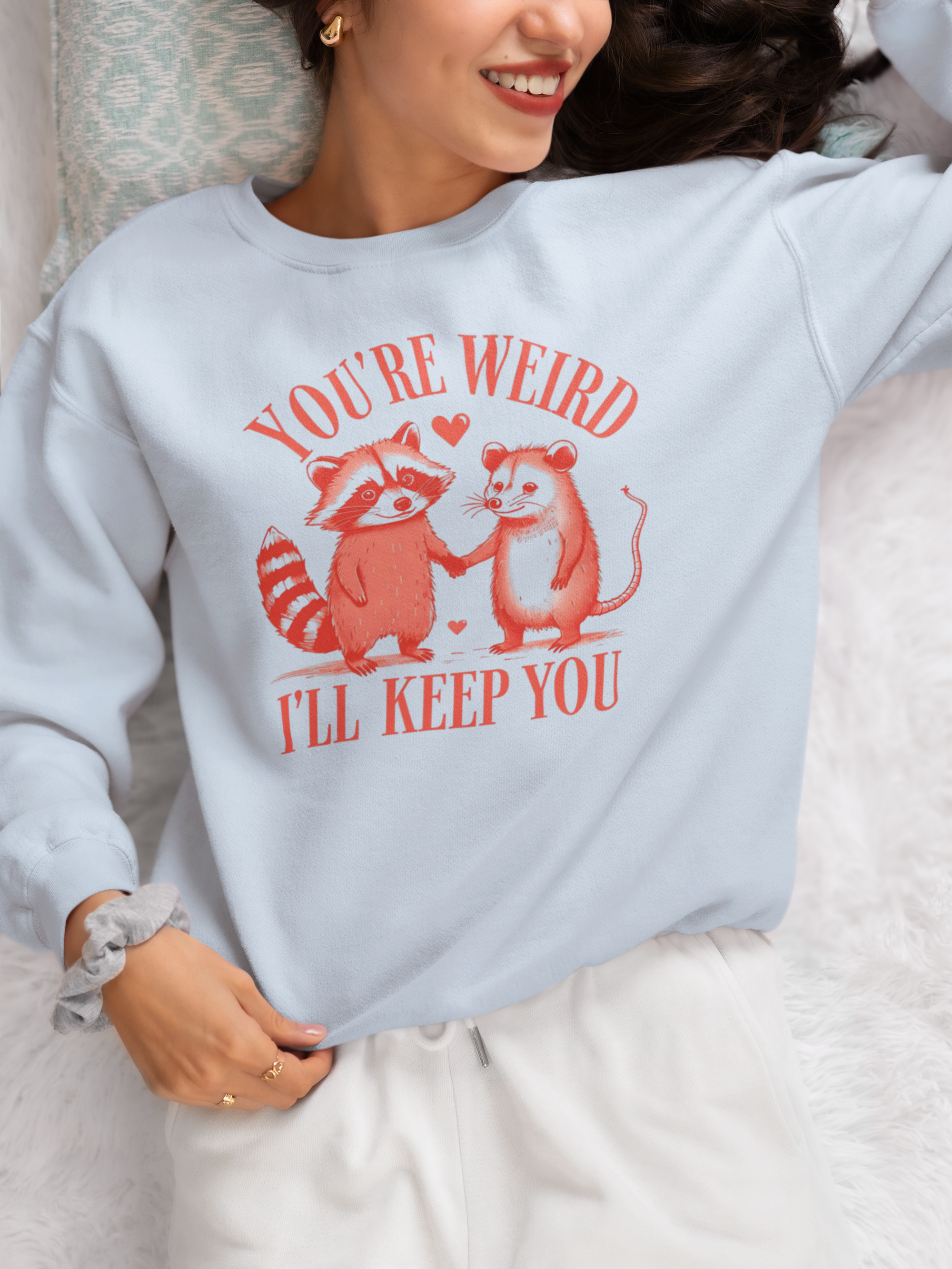 Charming Weird Love Sweater