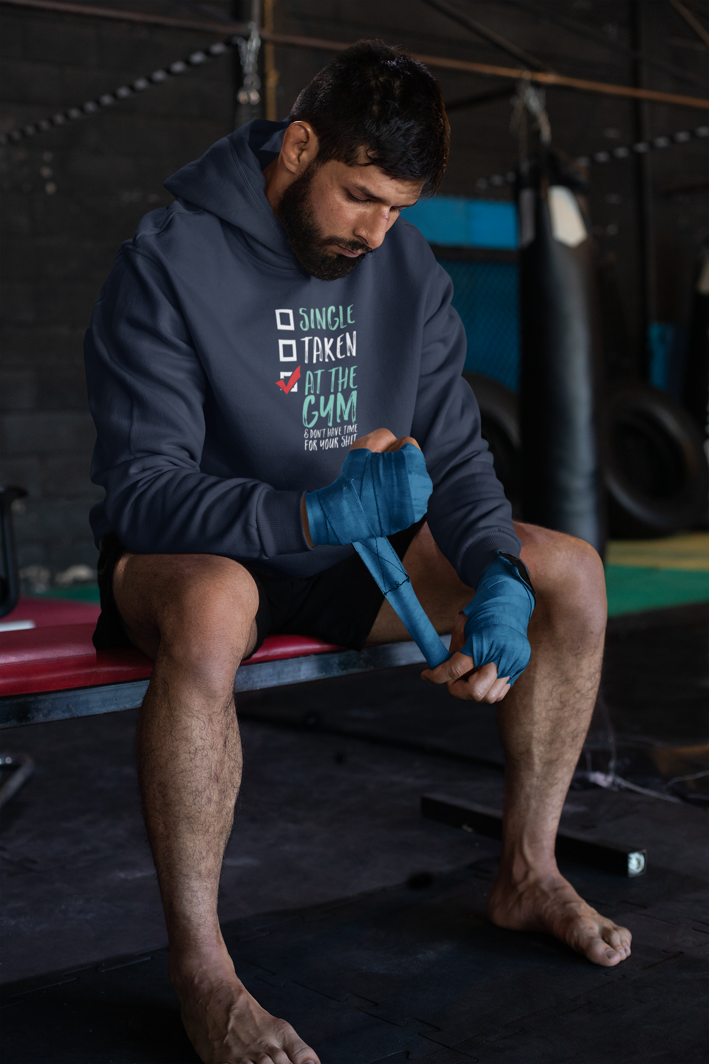 Amped Unisex Workout Hoodie