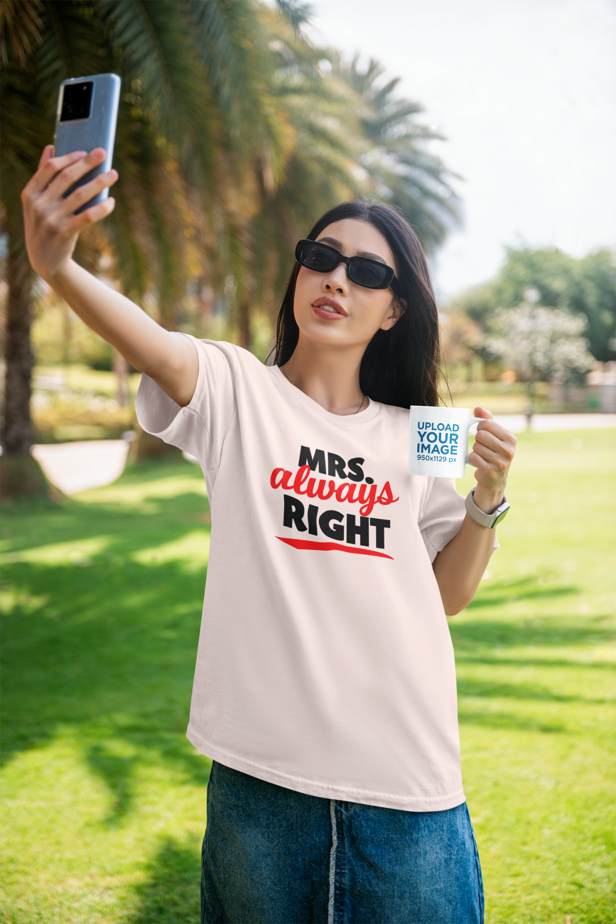 Witty Always Right Statement Tee