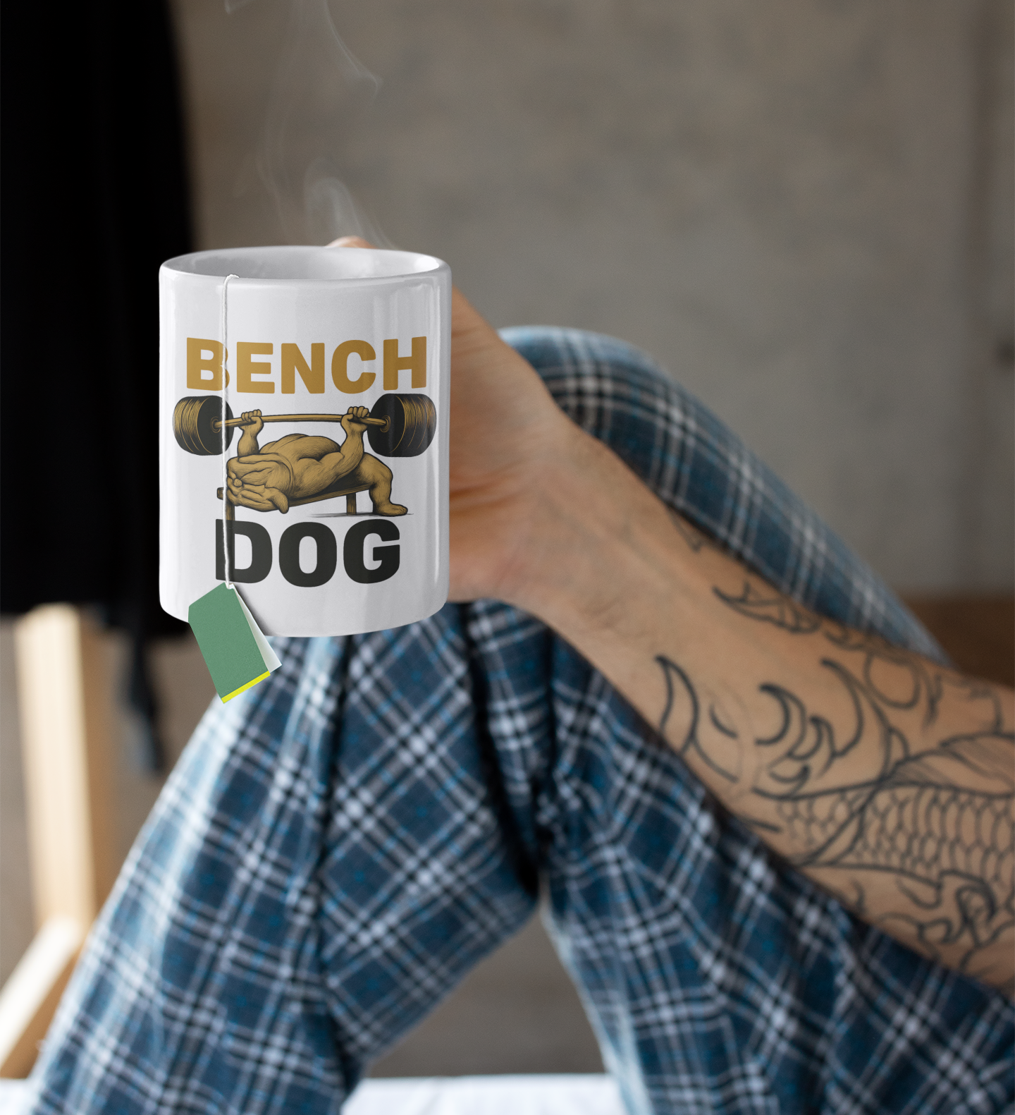 Crush-It Bench Dog Mug