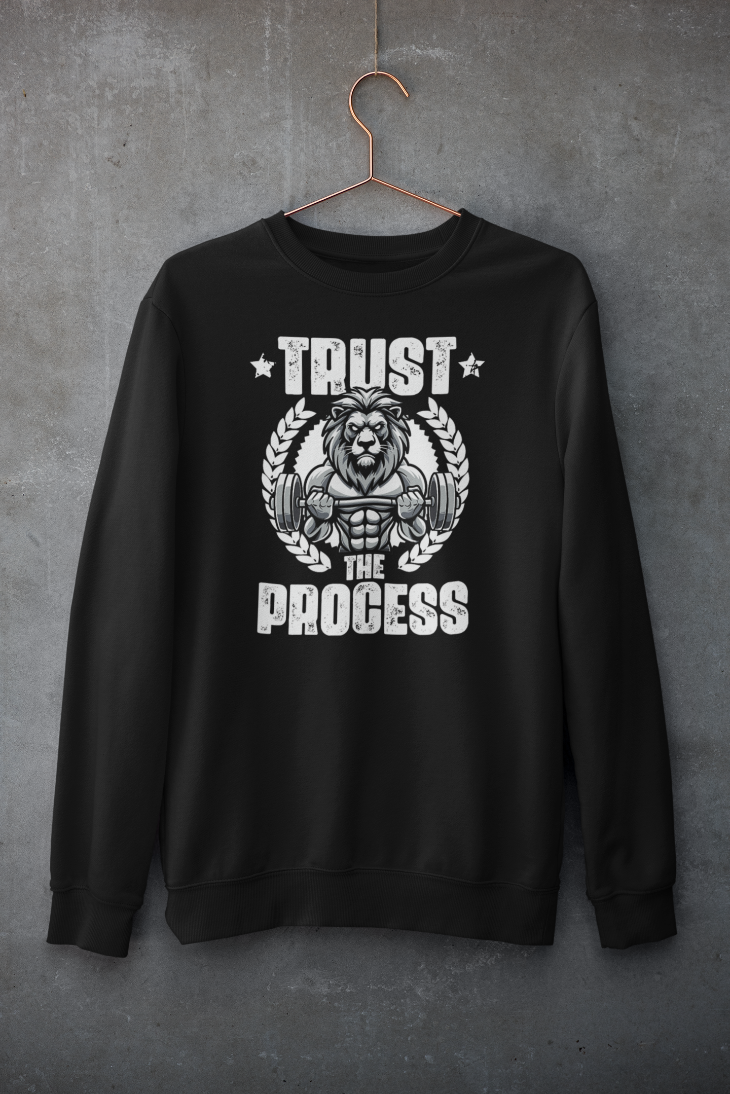 Electric Rock Lion Crewneck