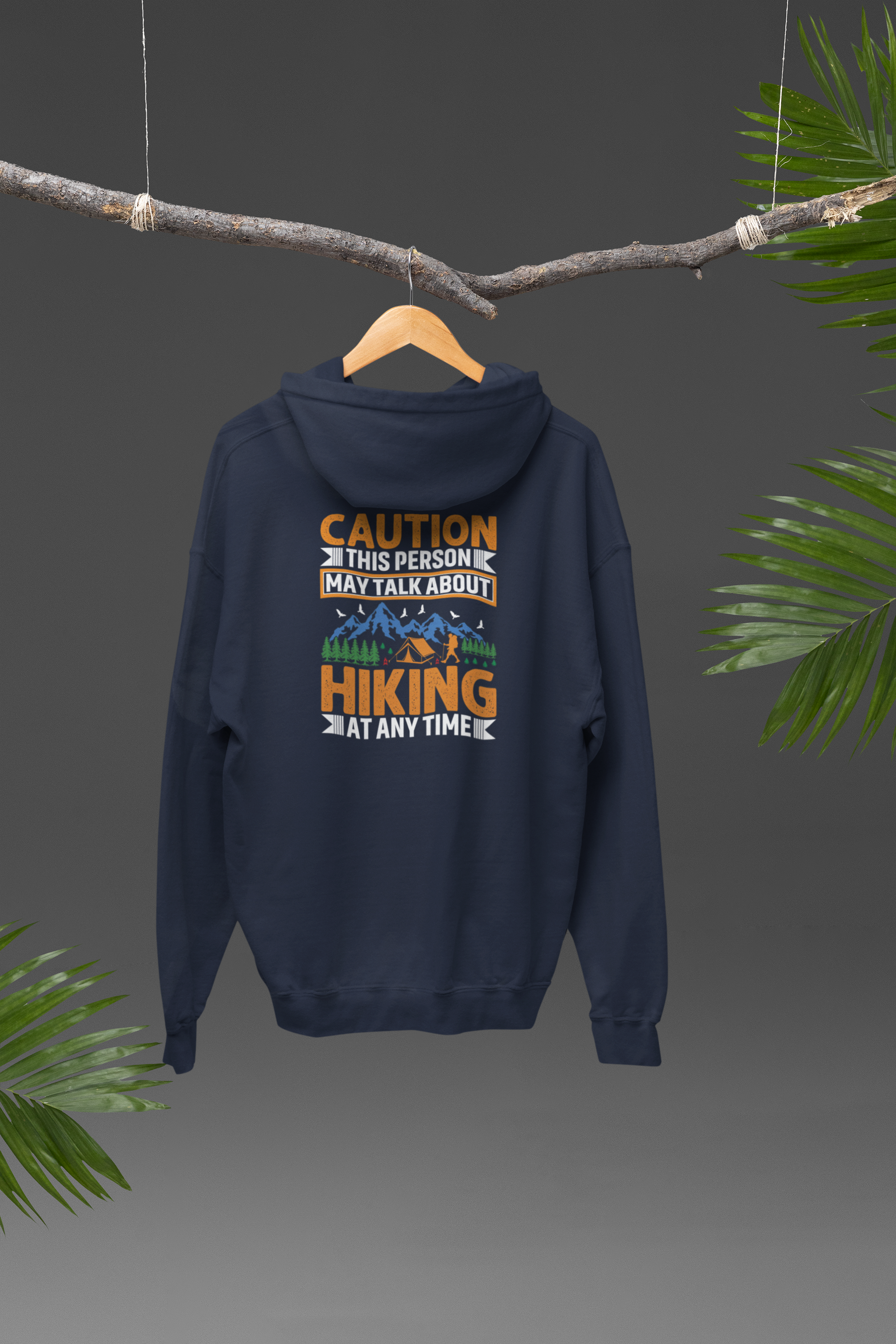 Rugged Caution Hiker Sweatshirt