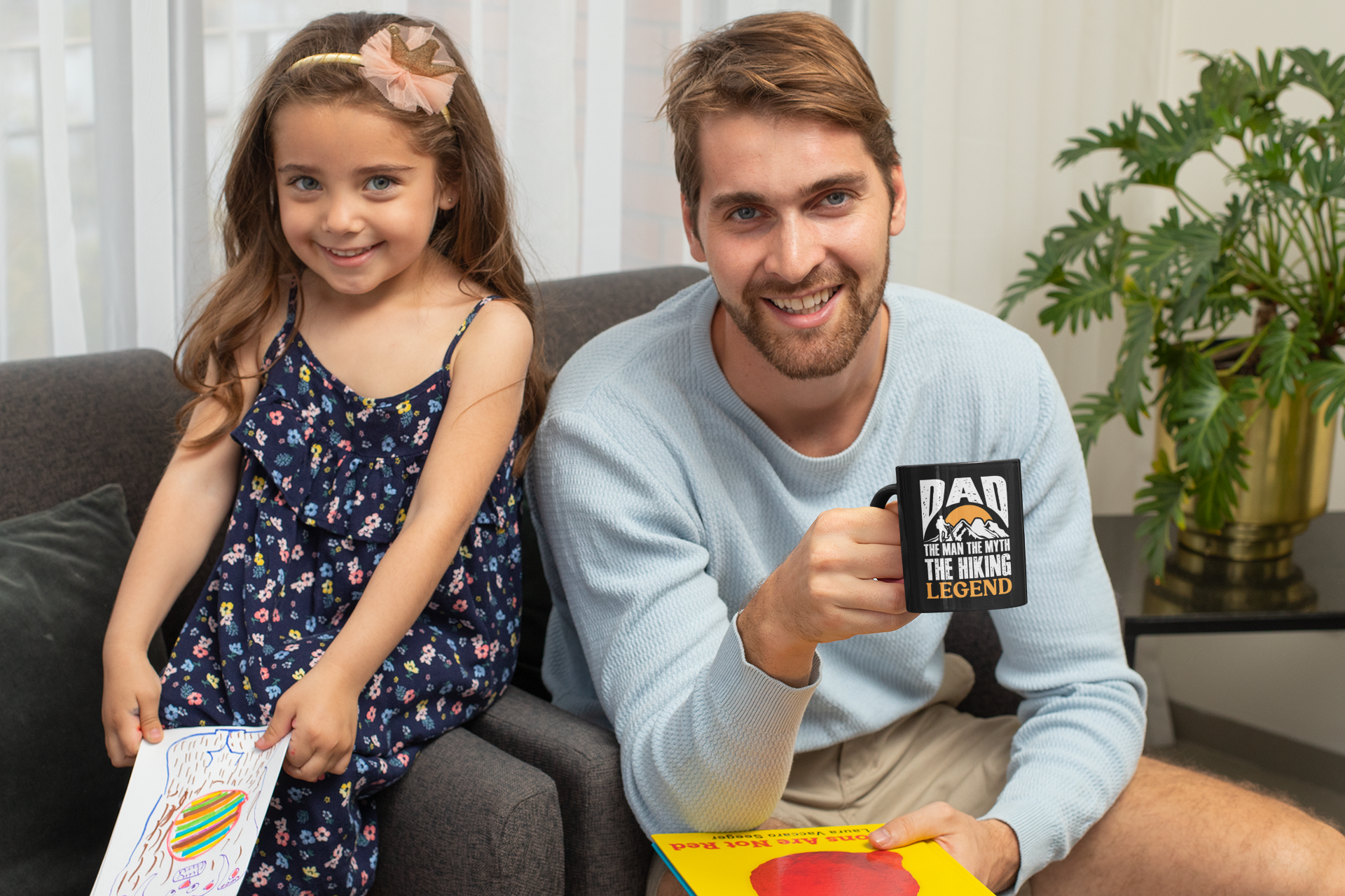 Trailblazing Dad Legend Mug