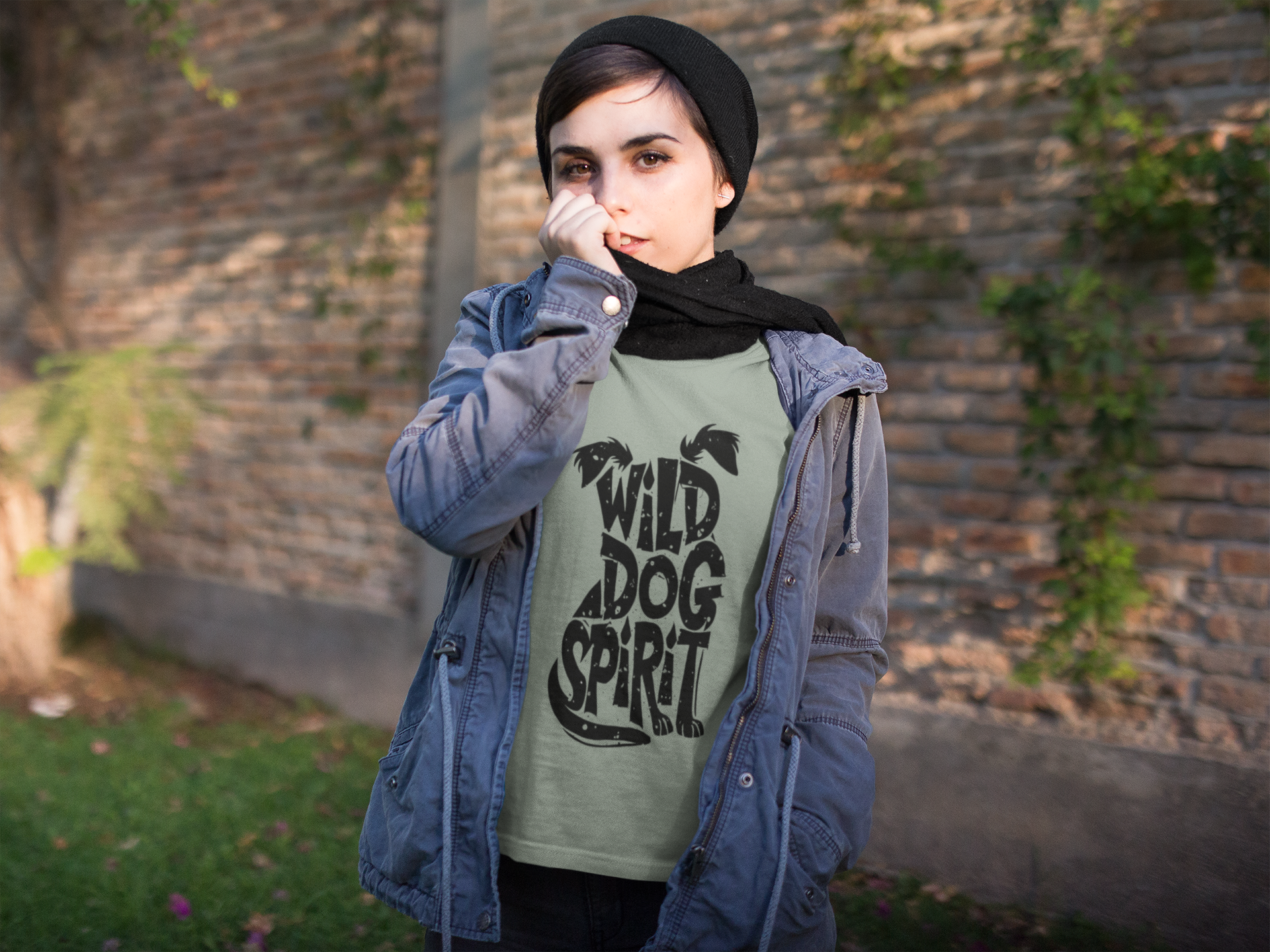 Bold Wild Dog Tee