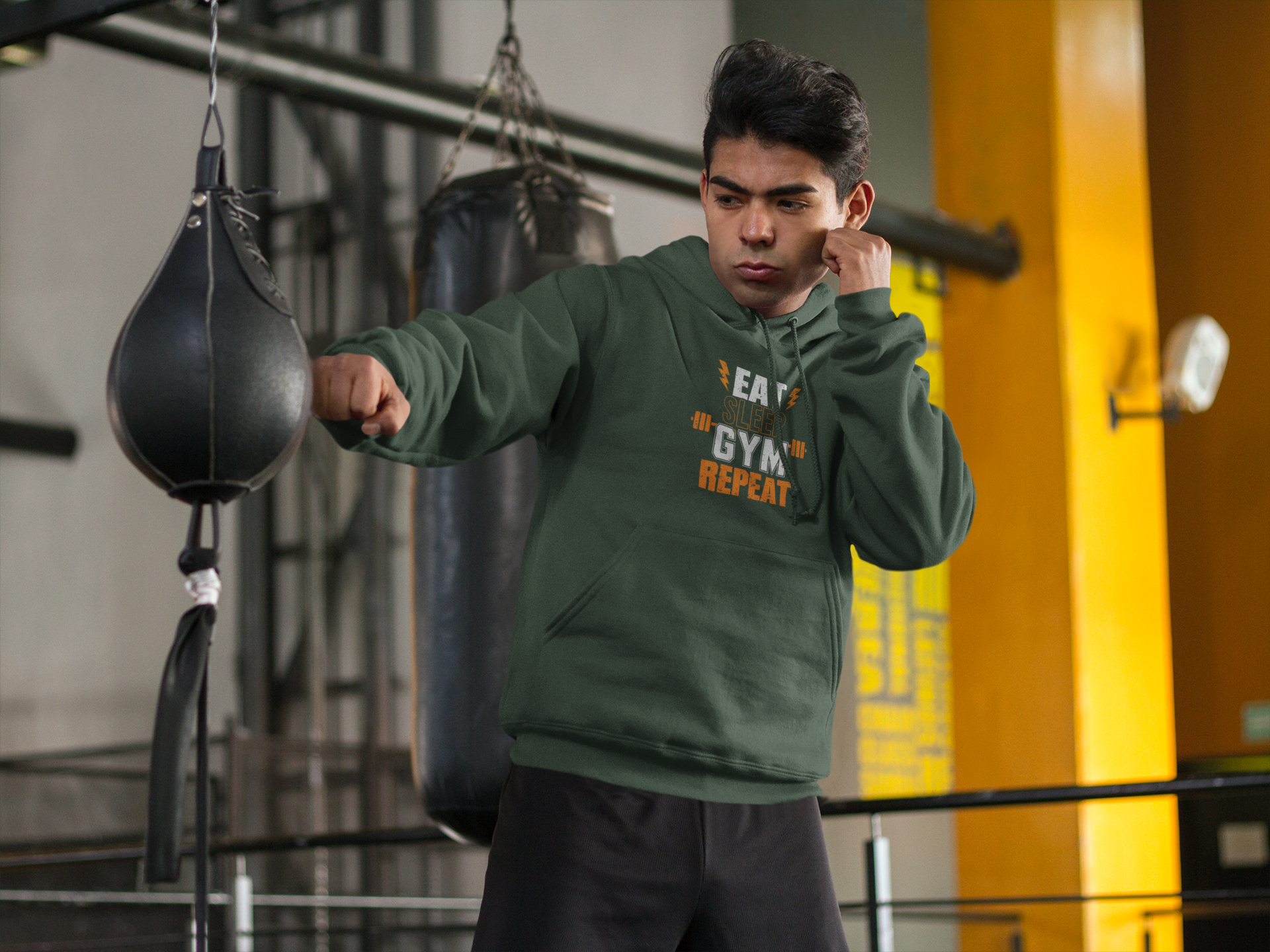 Charge Ahead Gym Hoodie