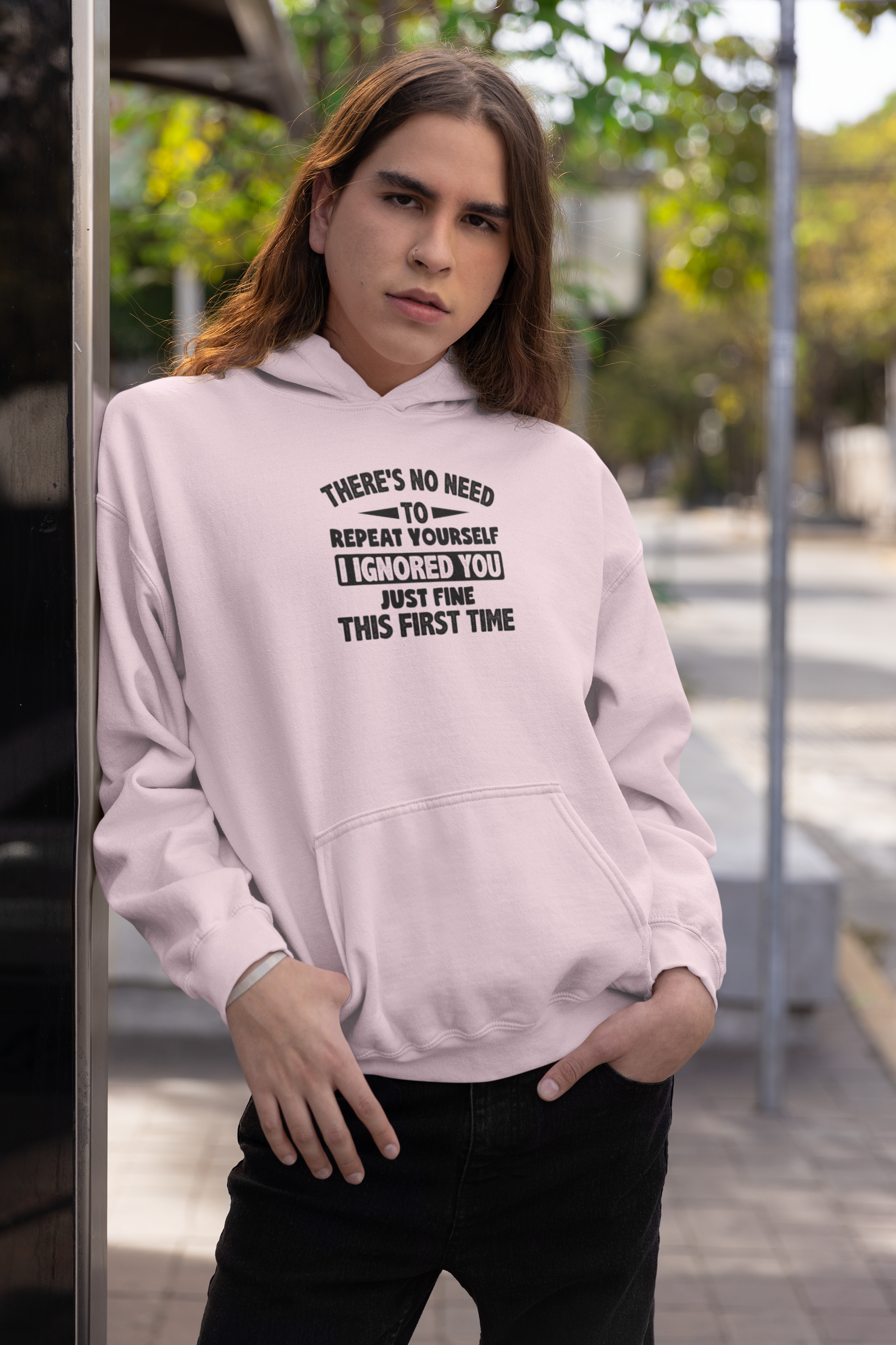 Unapologetically Soft Humor Hoodie
