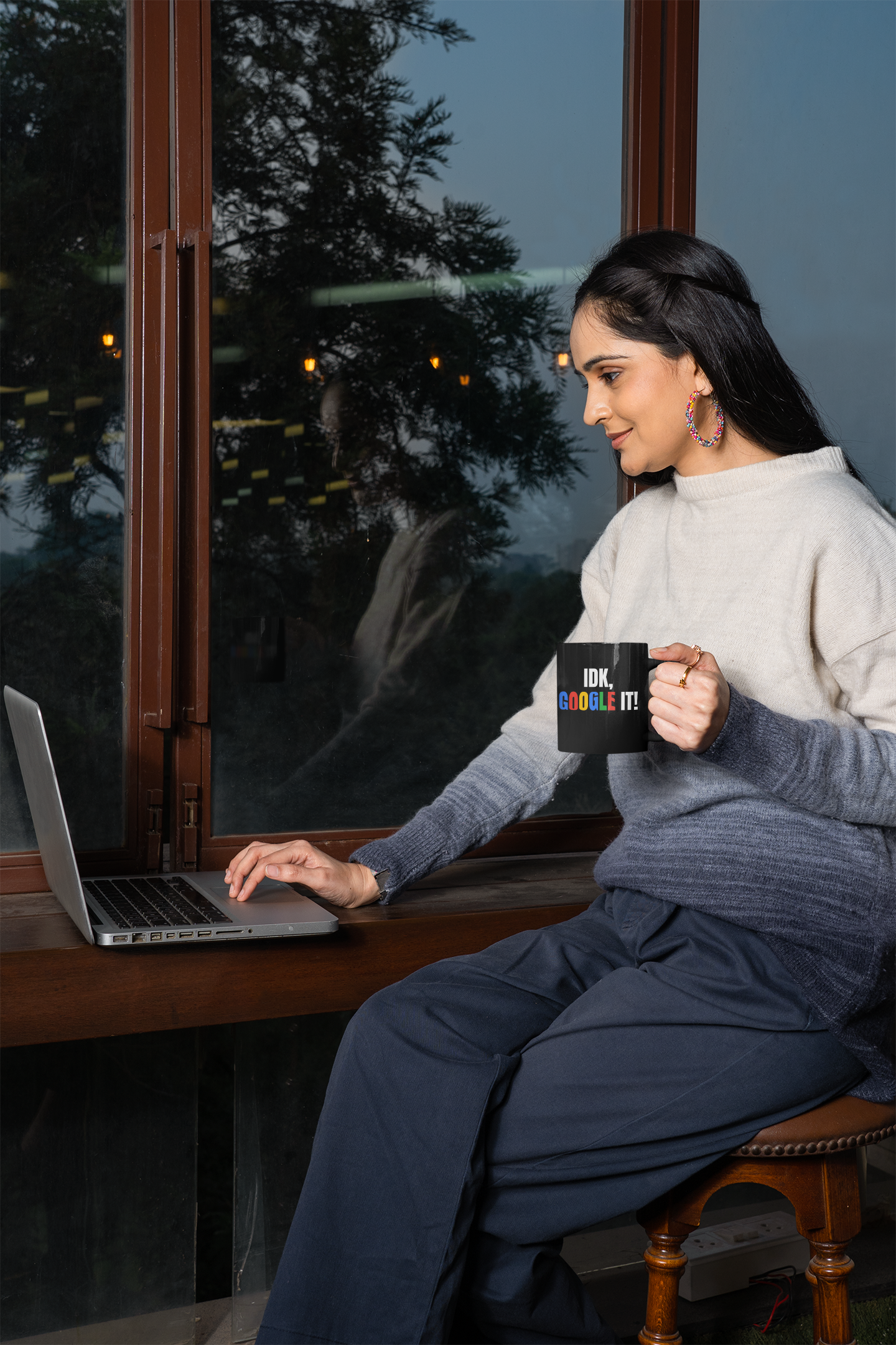 Quirky Answer-Ready Coffee Mug
