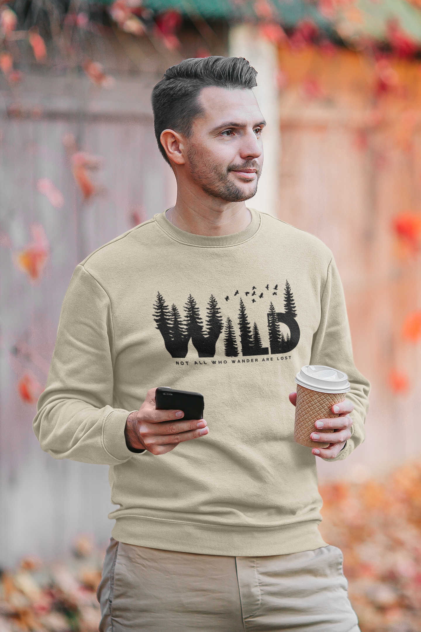 Roam-Ready Wild Crewneck