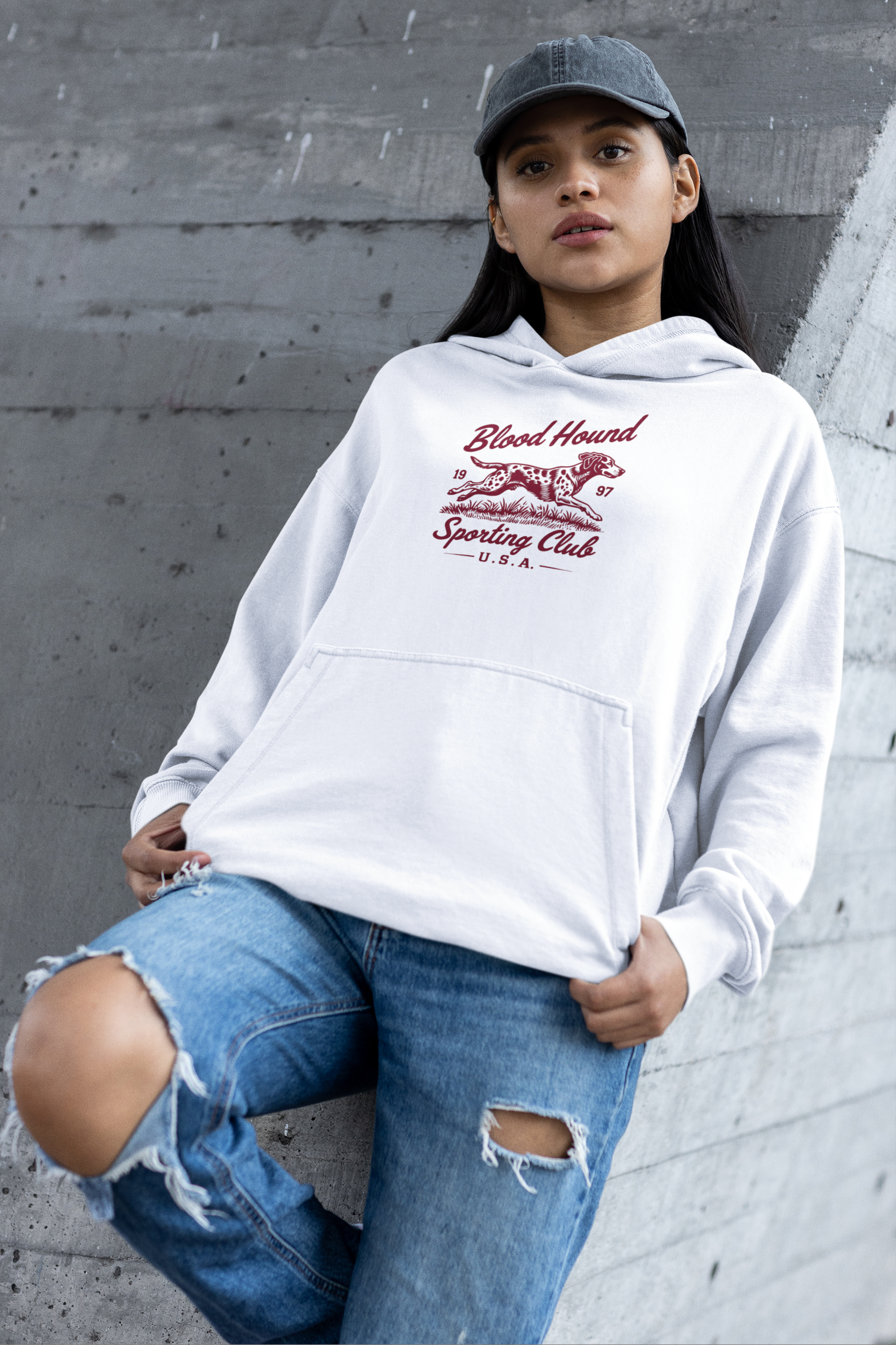 Vintage-Inspired Dog Lover Hoodie